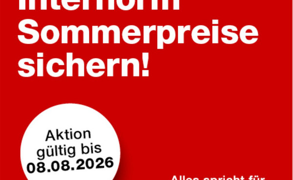 INTERNORM Sommerpreise INTERNORM Sommerpreise