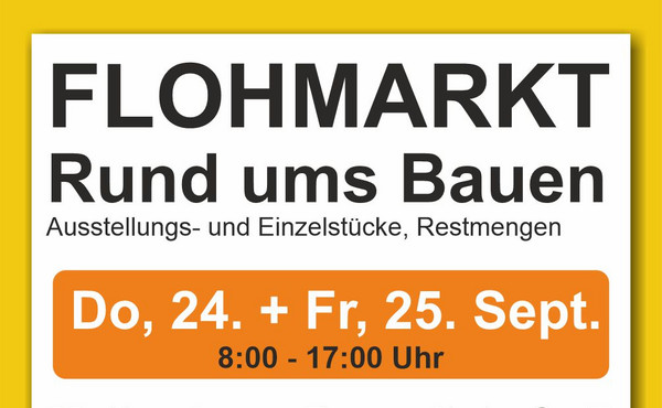 Flohmarkt Ankündigung Flohmarkt Ankündigung