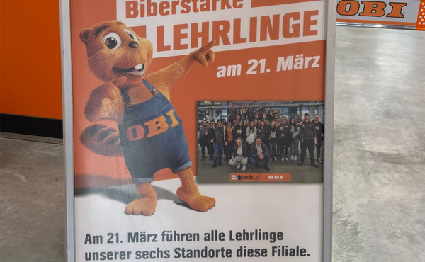 Plakat mit Ankündigung Lehrlingstag Ankündigung Lehrlingstag