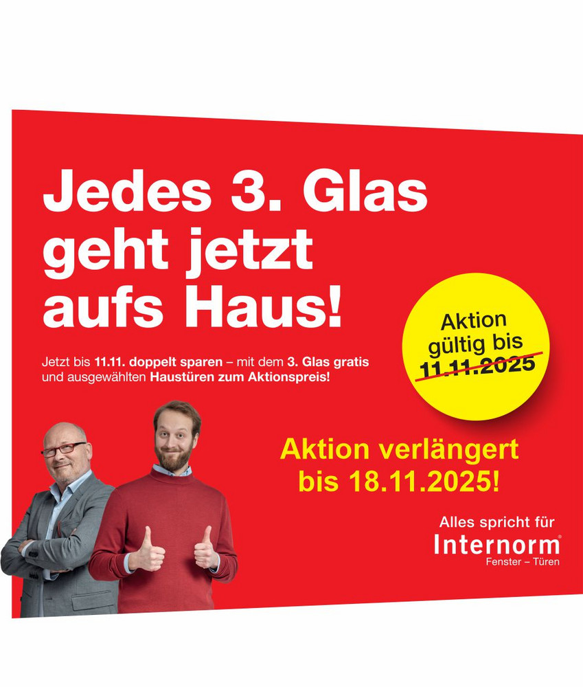 Internorm Herbstaktion Internorm Herbstaktion